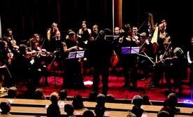  Koncert Polsko-Niemieckiej Orkiestry Młodzieżowej i Chóru Chłopięcego Akademii Śpiewu w Collegium Polonicom w Słubicach