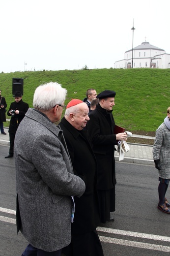 Otwarcie drogi do sankuarium JPII