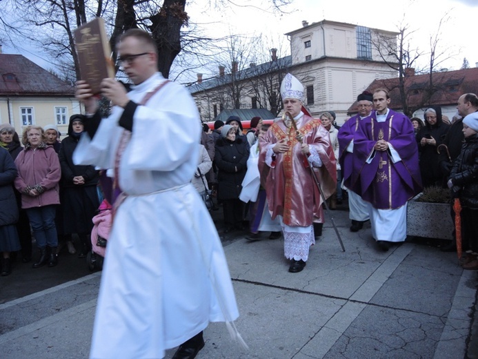 Otwarcie Bramy Miłosierdzia w Żywcu