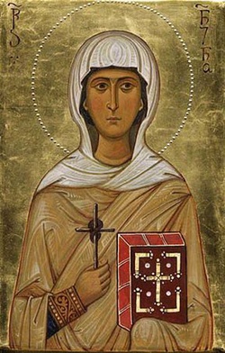 Suknia pełna zdrowia - św. Nina z Gruzji