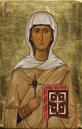 Suknia pełna zdrowia - św. Nina z Gruzji