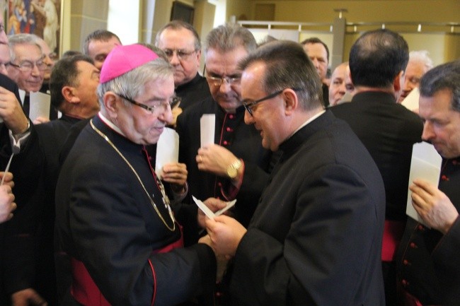 Spotkanie opłatkowe kapłanów 2015