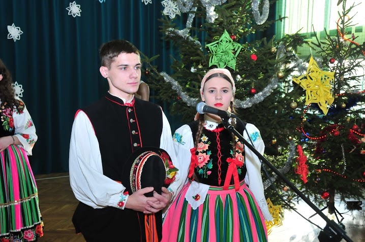 Jasełka w szkole na łowickim Blichu