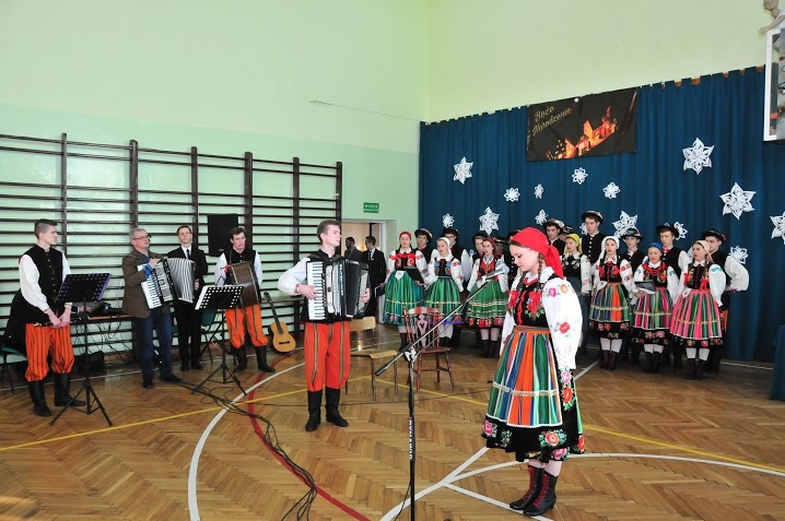 Jasełka w szkole na łowickim Blichu