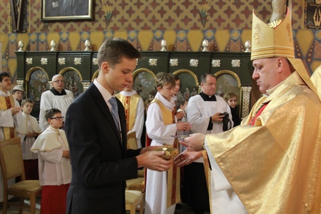 Znaki Bożego Miłosierdzia w konkatedrze w Żywcu