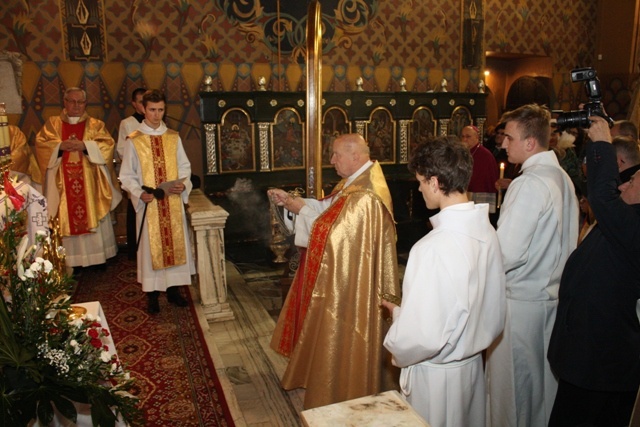 Znaki Bożego Miłosierdzia w konkatedrze w Żywcu