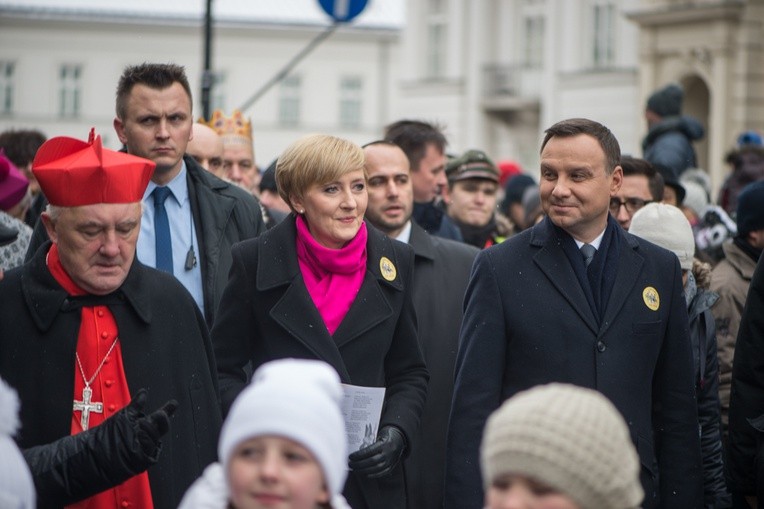 Prezydent Duda wziął udział w orszaku