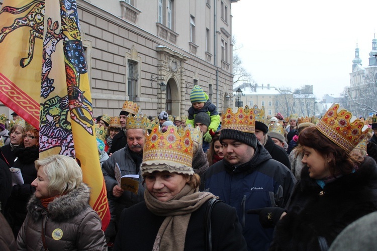 Krakowski Orszak Trzech Króli 2016 - człon europejski