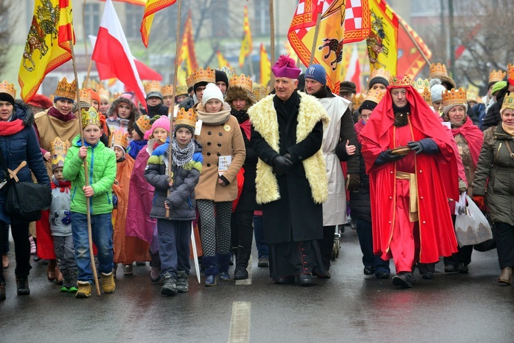 Orszak w Świdnicy - pierwszy Król