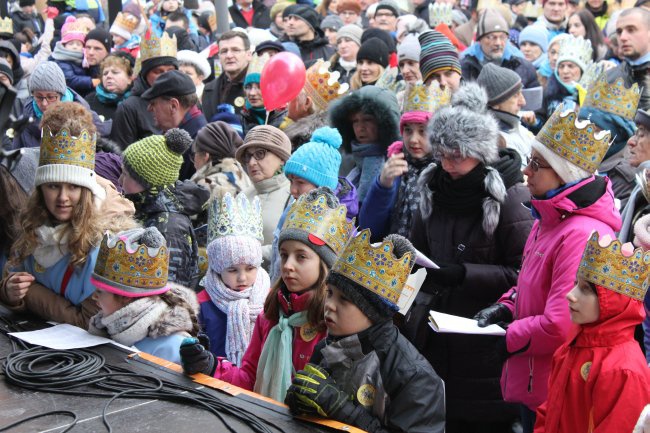 Orszak Trzech Króli 2016 w Gliwicach