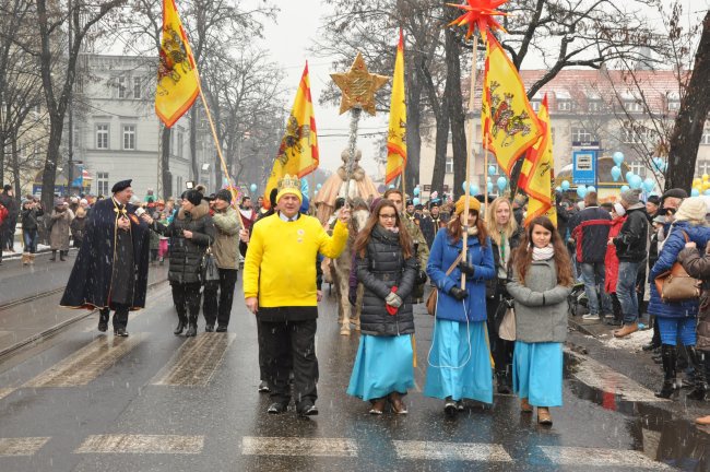 Orszak Trzech Króli 2016 w Zabrzu