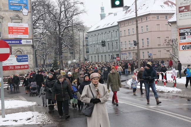 Orszak Trzech Króli 2016 w Oławie