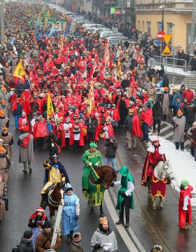 Orszak Trzech Króli 2016 w Katowicach, cz. 1