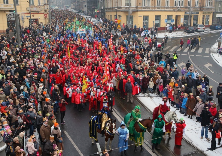 Orszak Trzech Króli 2016 w Katowicach, cz. 1