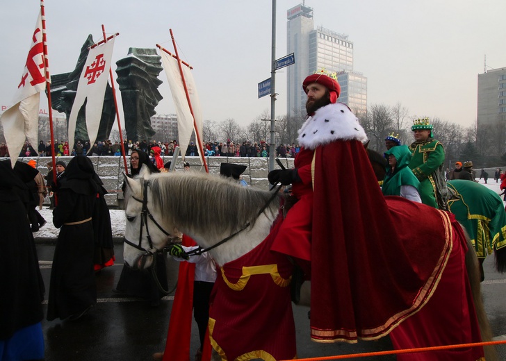 Orszak Trzech Króli 2016 w Katowicach, cz. 1