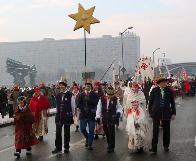 Orszak Trzech Króli 2016 w Katowicach, cz. 1