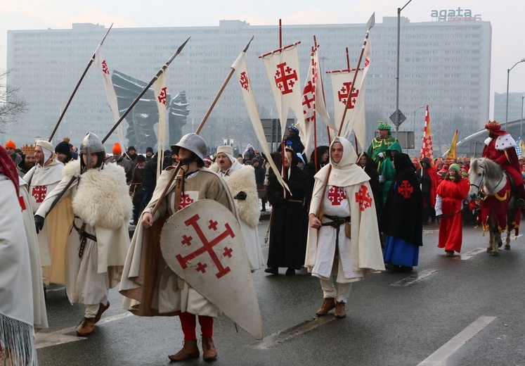 Orszak Trzech Króli 2016 w Katowicach, cz. 1