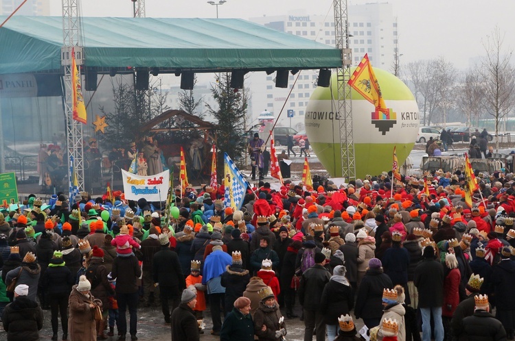 Orszak Trzech Króli 2016 w Katowicach, cz. 1