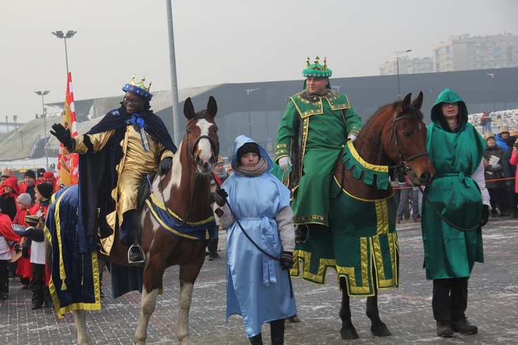 Orszak Trzech Króli 2016 w Katowicach, cz. 2