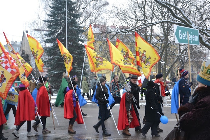 Orszak Trzech Króli w Rawie Mazowieckiej