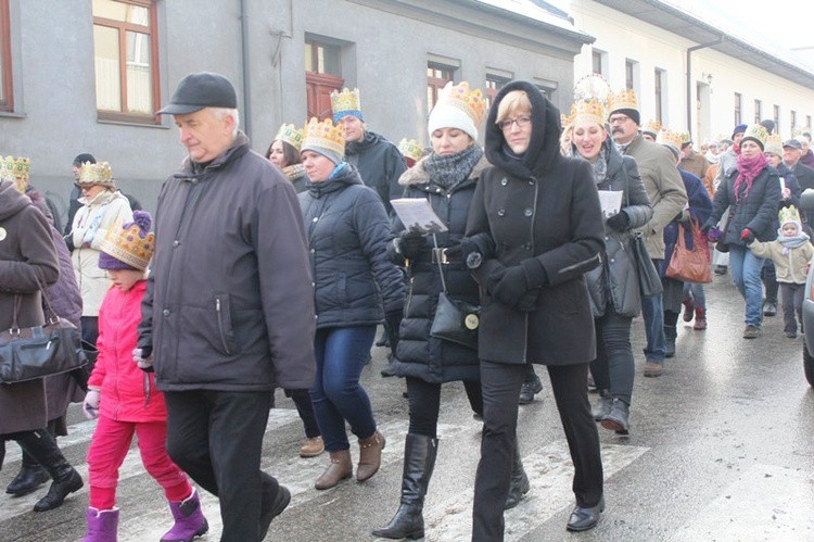 Orszak Trzech Króli w Bielsku-Białej - na trasie AD 2016