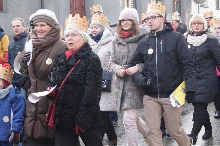 Orszak Trzech Króli w Bielsku-Białej - na trasie AD 2016