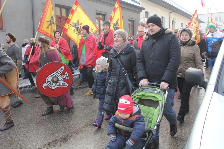 Orszak Trzech Króli w Bielsku-Białej - na trasie AD 2016