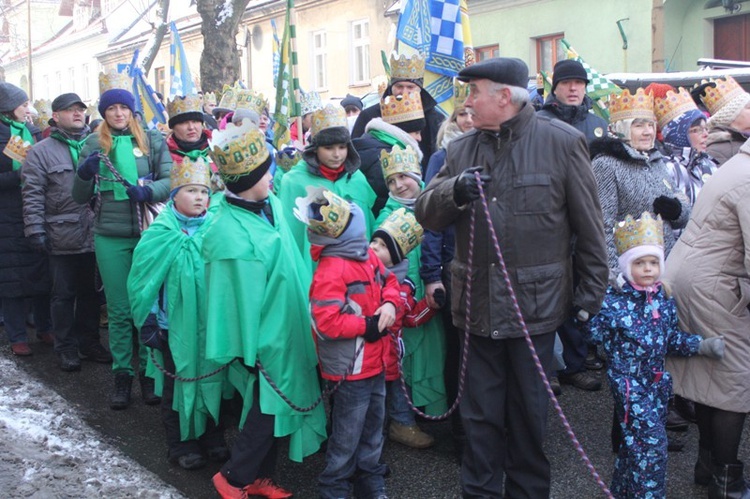 Orszak Trzech Króli w Bielsku-Białej - na trasie AD 2016