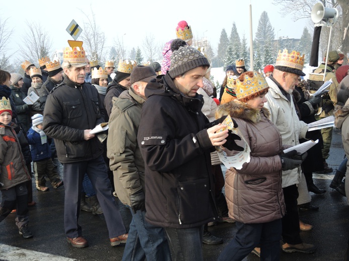Orszak Trzech Króli w Bielsku-Białej - na trasie AD 2016