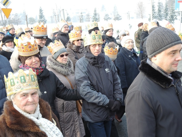 Orszak Trzech Króli w Bielsku-Białej - na trasie AD 2016