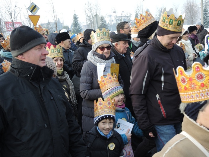 Orszak Trzech Króli w Bielsku-Białej - na trasie AD 2016