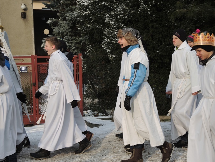 Orszak Trzech Króli w Bielsku-Białej - na trasie AD 2016