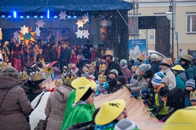 Orszak Trzech Króli 2016 w Trzebnicy