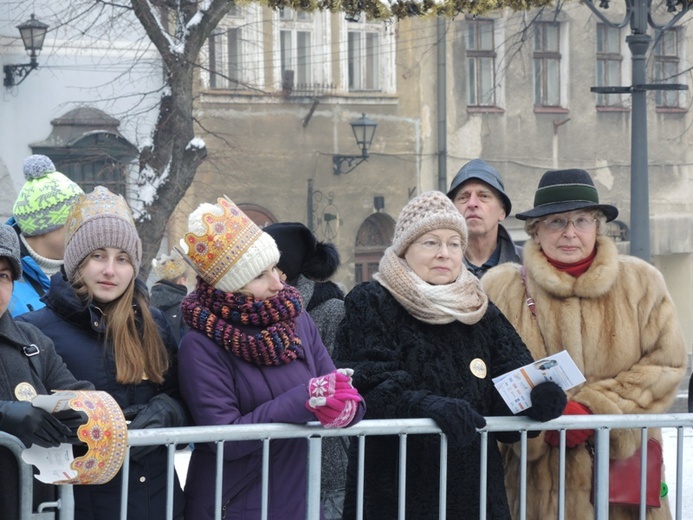 Orszak Trzech Króli w Bielsku-Białej AD 2016 - u celu, na rynku