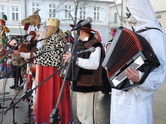 Orszak Trzech Króli w Bielsku-Białej AD 2016 - u celu, na rynku