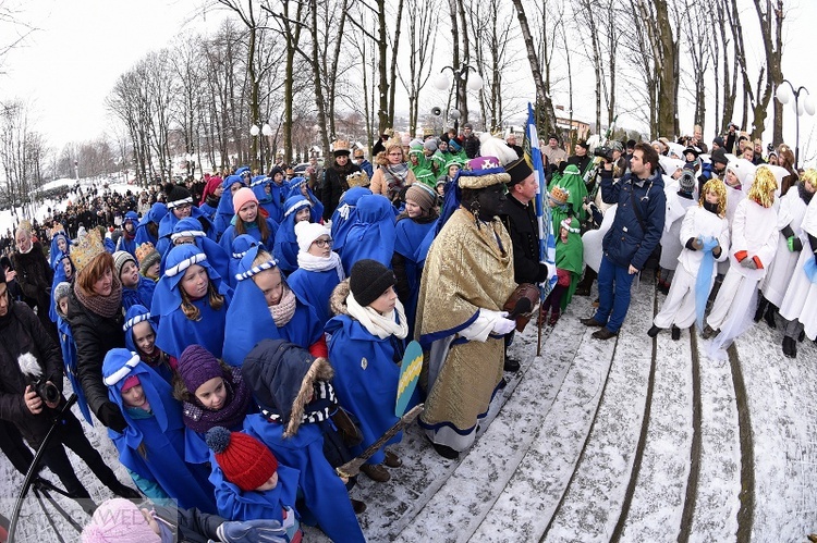 Orszak Trzech Króli 2016 w Turzy Śląskiej