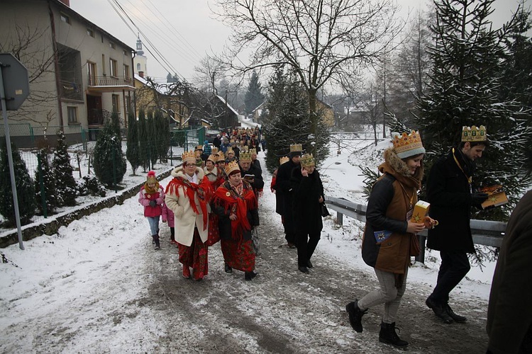 Pierwszy Orszak Trzech Króli we Włosienicy