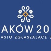 Logo Krakowa jako miasta ubiegającego się o organizację ZIO w 2022 roku