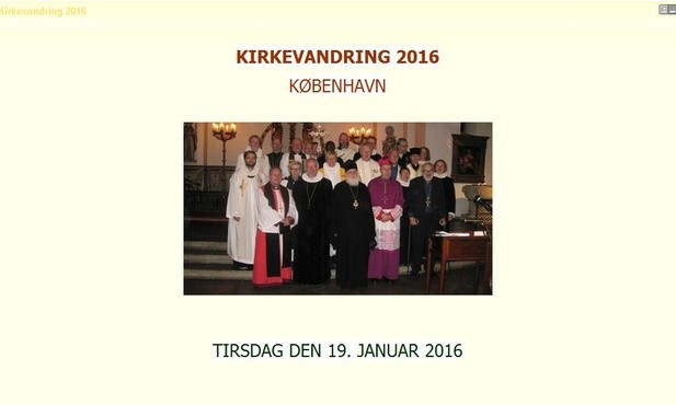 Kopenhaga: ekumeniczne pielgrzymowanie