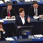 Wystąpienie Beaty Szydło było komentowane z uznaniem nawet przez jej przeciwników politycznych