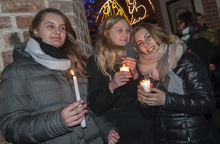 Symbole ŚDM w Świdwinie