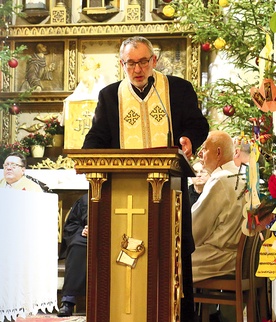  W czasie Ekumenicznych Nieszporów homilię wygłosił ks. mitrat Andrzej Soroka 