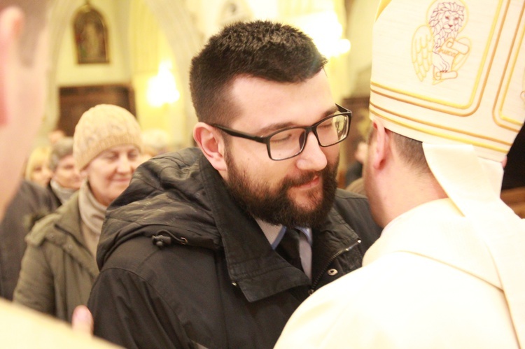 Święcenia biskupie ks. Leszkiewicza, cz. II. Goście i życzenia.