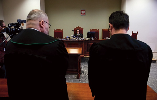 Sędzia Stołecznego  Sądu Rejonowego  Marcin Patro ogłasza uniewinnienie  Piotra C. ps. „Staruch”