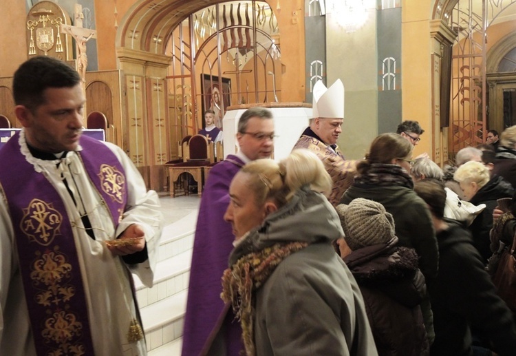 Środa Popielcowa w bielskiej katedrze św. Mikołaja