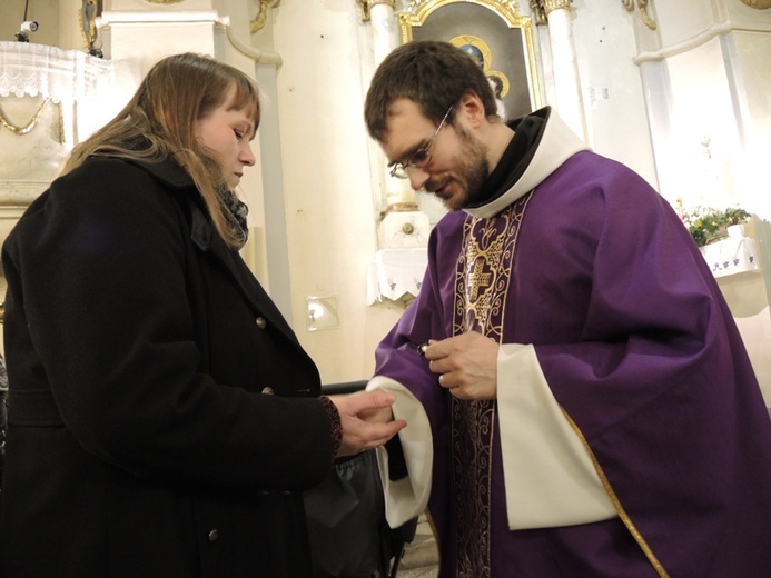 Namaszczenie chorych u franciszkanów w Cieszynie