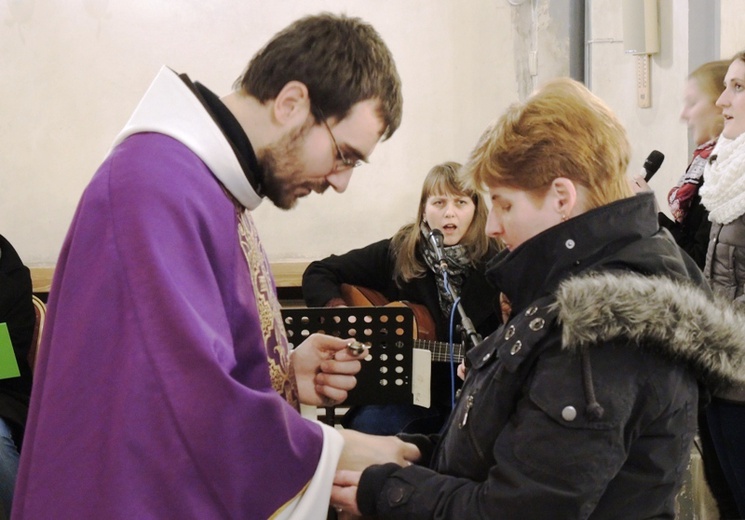 Namaszczenie chorych u franciszkanów w Cieszynie