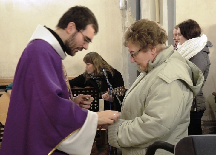 Namaszczenie chorych u franciszkanów w Cieszynie