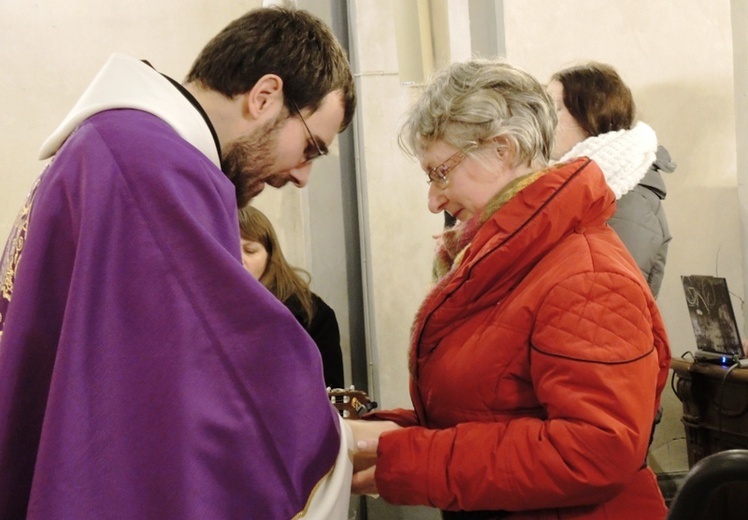 Namaszczenie chorych u franciszkanów w Cieszynie