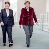 Szydło i Merkel o imigrantach